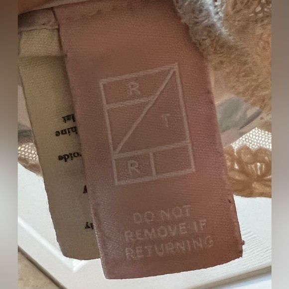 Love Shack Fancy Lanzo Floral Lace Trim Camisol Top size Medium - Picture 5 of 5